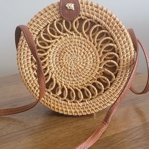 New Straw Round Summer Bag 7 inch
